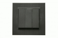 MAKEL Karea Line выкл. СУ 3 кл. ДЫМЧАТЫЙ 86050091