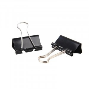 Зажим для бумаг 32мм 12шт/уп Economy, в карт,кор, цвет чёрный 933327