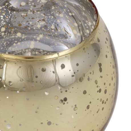 Подсвечник тм LADECOR стеклянный, 7,5x7,5x6,5 см, 2 цвета