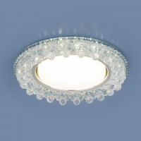 Elektrostandard 3025 GX53 CL св-к встр. прозрачный 125(85)x20 подсветка a041264