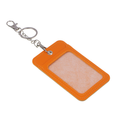 ЮL Чехол для пропуска двусторонний с кольцом и карабином, ПВХ, металл, 11х6,7см, 6 дизайнов