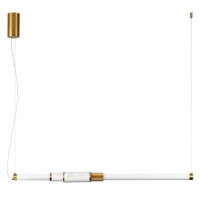 ODEON LIGHT 4359/14L MIDCENT ODL24 бел мрамор подвес (ВЕРТ. И ГОРИЗ.) IP20 LED 14W 3000K MARMI