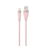 FORZA Кабель для зарядки Агама iP, 1м, 2А, 10W, прорезиненный, 4 цвета