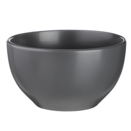 MILLIMI Салатник 710мл, 14х8см, керамика, графит