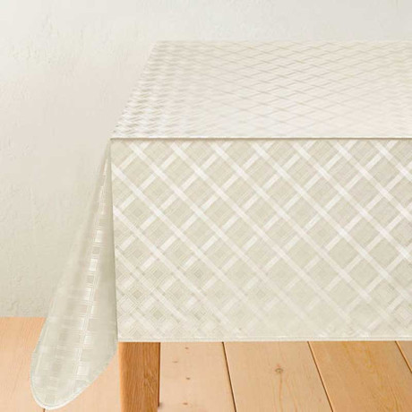 Клеенка 140*20 ДЕКОРАМА 520А (шелкография, беж)