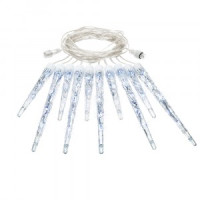 VEGAS Гирлянда-бахрома ул. (без блока питания) 24V Сосульки, 40LED холод. 2м/10шт (20/30см)IP44
