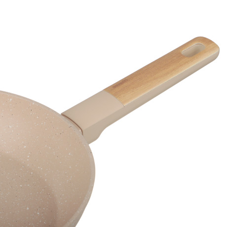 Сковорода литая тм SATOSHI Кантри d26см, антипригарное покрытие мрамор, индукция