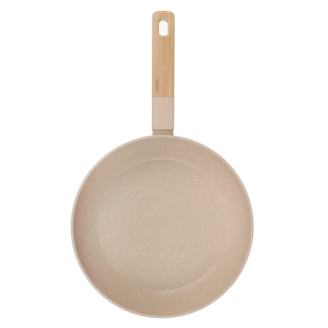 Сковорода литая тм SATOSHI Кантри d26см, антипригарное покрытие мрамор, индукция