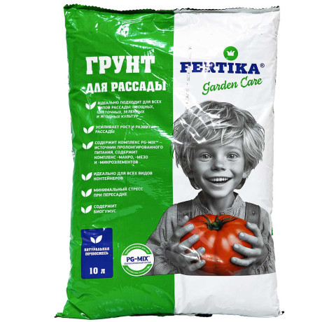 Грунт д/рассады 10л ФЕРТИКА (PG-MIX) х1/176