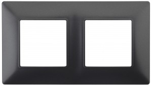 ЭРА 14 Elegance рамка СУ 2 мест., антрацит 14-5002-05 4834