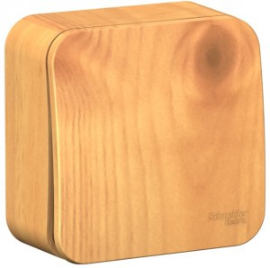 Systeme Electric BLANCA выкл. ОУ 1 кл. 10А ясень (пл.осн., изол.пл.) BLNVA101015 (15!)