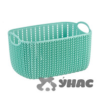 Корзинка Вязание 4л Фисташковый М2380 (12)