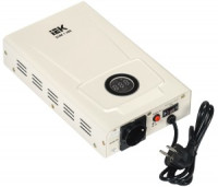 IEK Стабилизатор напр. 1-ф. настен. 1кВА SLIM электронный тип IVS22-1-001-09