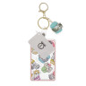 Чехол брелок для пропуска тм ЮL Lovely Kitten с шармом, пластик, металл, 10,5х6,5см, 4 дизайна