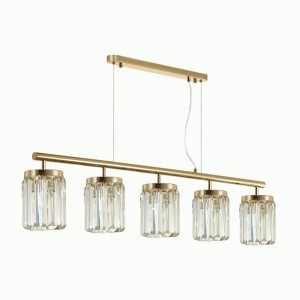 4987/5 CLASSIC ODL22 491 зол./хрусталь Люстра E14 5x40W VASSA