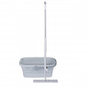 Комплект для уборки Джулио швабра 124см, насадка 39*11см, складн ведро 12л, 75517 Master House