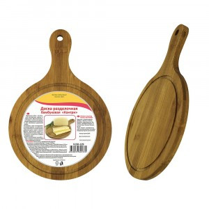 Доска разделочная "Кантри", 17*25см (кратность 4шт!!!), бамбук VL50-129 Мультидом