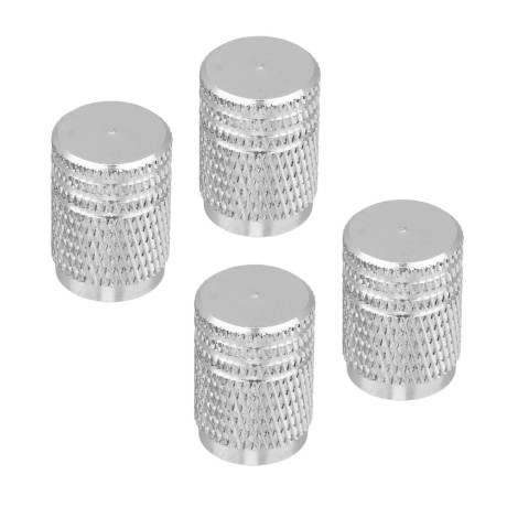 ЕРМАК Набор заглушек ниппеля 4шт. алюминиевый, универсальный