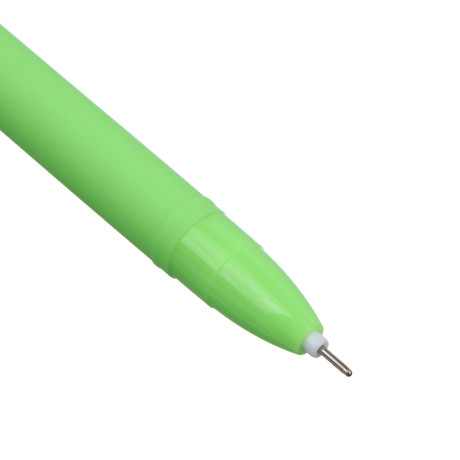 Ручка гелевая синяя "Веселая компания", 6 дизайнов, шоу-бокс