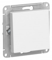 Systeme Electric AtlasDesign мех. выкл. СУ 1 кл. бел. Antibact. (пл.осн.) ATN000111 (20!)