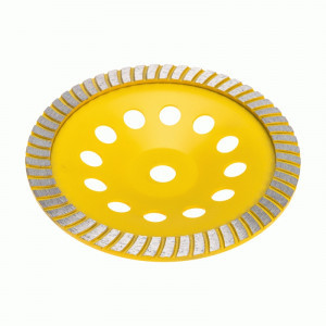 KRANZ Чашка алмазная шлифовальная Turbo, 230х22,2мм KR-90-0257