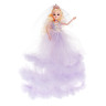 ИГРОЛЕНД Кукла в пышном свадебном наряде, 30см, пластик, полиэстер, 4-8 цветов