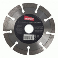 Smartbuy Диск алмазный сегментный 125x10x22,23мм, сухой рез, SBT-DD-D125