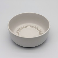 Салатник 15см, тм MILLIMI Треция белый, керамика