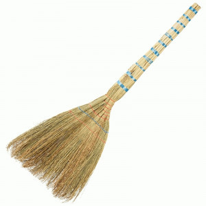 Веник Сорго 2х прошивной 6ти лучевой Корейский, 360гр, l=96см 106953