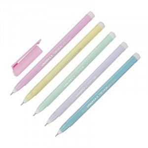 Ручка шариковая неавтоматическая Unomax Tritron 2x д/ш0,5мм,л.0,3мм син,асс Арт.1680853