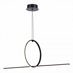 ST LUCE Св-к подвесной св/д 1x35W 3000K 2K черный SL6113.413.01