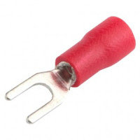 General Наконечник НВИ 1,25мм вилка Красный  (уп.100шт, цена за уп.) GNVI-1,25-6 475712