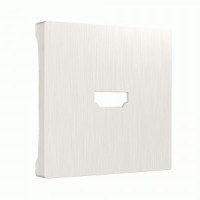 Werkel накладка для роз. СУ 1 мест. HDMI (перламутровый рифленый) W1196013 a051180