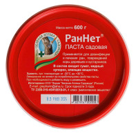 РанНет паста 600гр (сад.вар+дезинфек) (З/А) х6