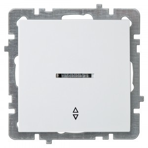 Nilson TOURAN-ALEGRA-THOR мех. выкл. СУ 1 кл. (инд.) (проходной)  белый 24110408