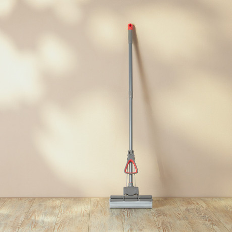 Vetta Швабра ПВА, двойной ряд роликов 28см, окрашен.,телескоп.ручка 109-132см