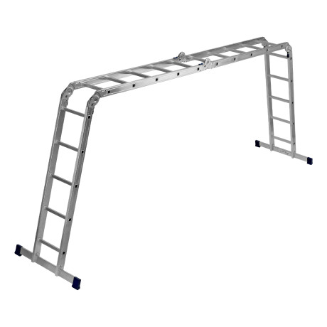 Лестница шарнирная алюминиевая, 4 х 5 ступеней, Сибртех