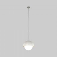 TK Lighting св-к подвес. 1x15W 270х270х1600 металл белый Bono 10274