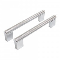 Ручка-рейлинг мебельная 128 AP2315-128 CP хром 2шт (цена за пару (15, 150) StahlBuro