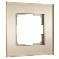 Werkel рамка СУ 1 мест. Senso (шампань, стекло soft-touch) W0013111 a064576