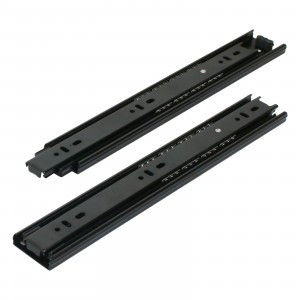 Направляющие шариковые 45-300 черный /12"/ (комплект 2шт, цена за комплект) (20) StahlBuro