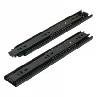 Направляющие шариковые 45-300 черный /12&quot;/ (комплект 2шт, цена за комплект) (20) StahlBuro