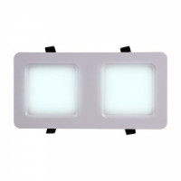 Apeyron св-к встр. св/д даунлайт Грильято 24W(2400lm) 6500К 6К 150х300х27 42-018