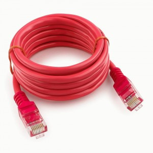 Cablexpert патч-корд UTP cat5e, 2м, литой, многожильный (розовый)