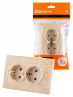 TDM Лама роз. СУ 2 мест. 16А (земля) сосна SQ1815-0325