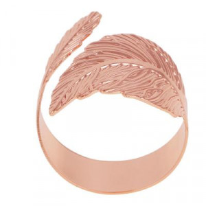 BY COLLECTION White Line Кольцо для сервировки 2шт, 100% металл, цвет розовое золото