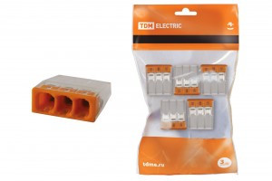TDM КБМ-2273-233 3х(2,5мм2) клем. колодка н/г Cu/Al конт. паста (уп.5шт,цена/уп.) (20!) SQ0517-0122