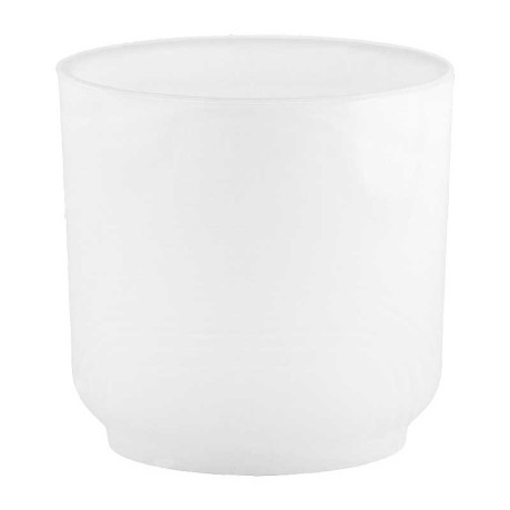 Горшок "Дельта" 4,4л Белый с вкл Д19-10 Ливингрин х8
