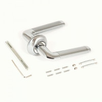 АЛЛЮР АРТ "ПОЛО" SC/CP (1592) круглое основание мат.хром/хром Комплект ручек (20)