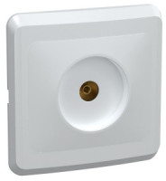 IEK ВЕГА РТВ10-ВБ роз. СУ 1-ая телевиз. TV белый EAV10-K01-DM